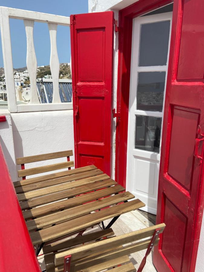 Elenitas Town House With Balcony And Sea View Apartment Mykonos Town Exterior photo