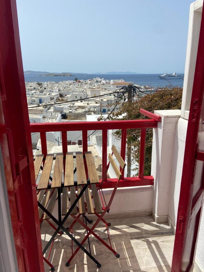 Elenitas Town House With Balcony And Sea View Apartment Mykonos Town Exterior photo