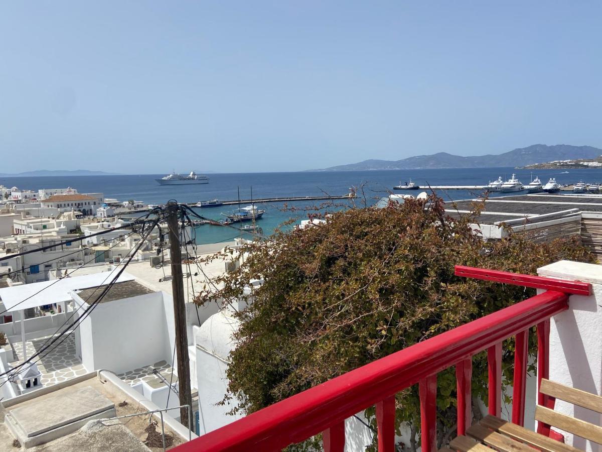 Elenitas Town House With Balcony And Sea View Apartment Mykonos Town Exterior photo