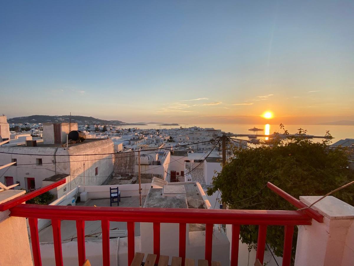 Elenitas Town House With Balcony And Sea View Apartment Mykonos Town Exterior photo
