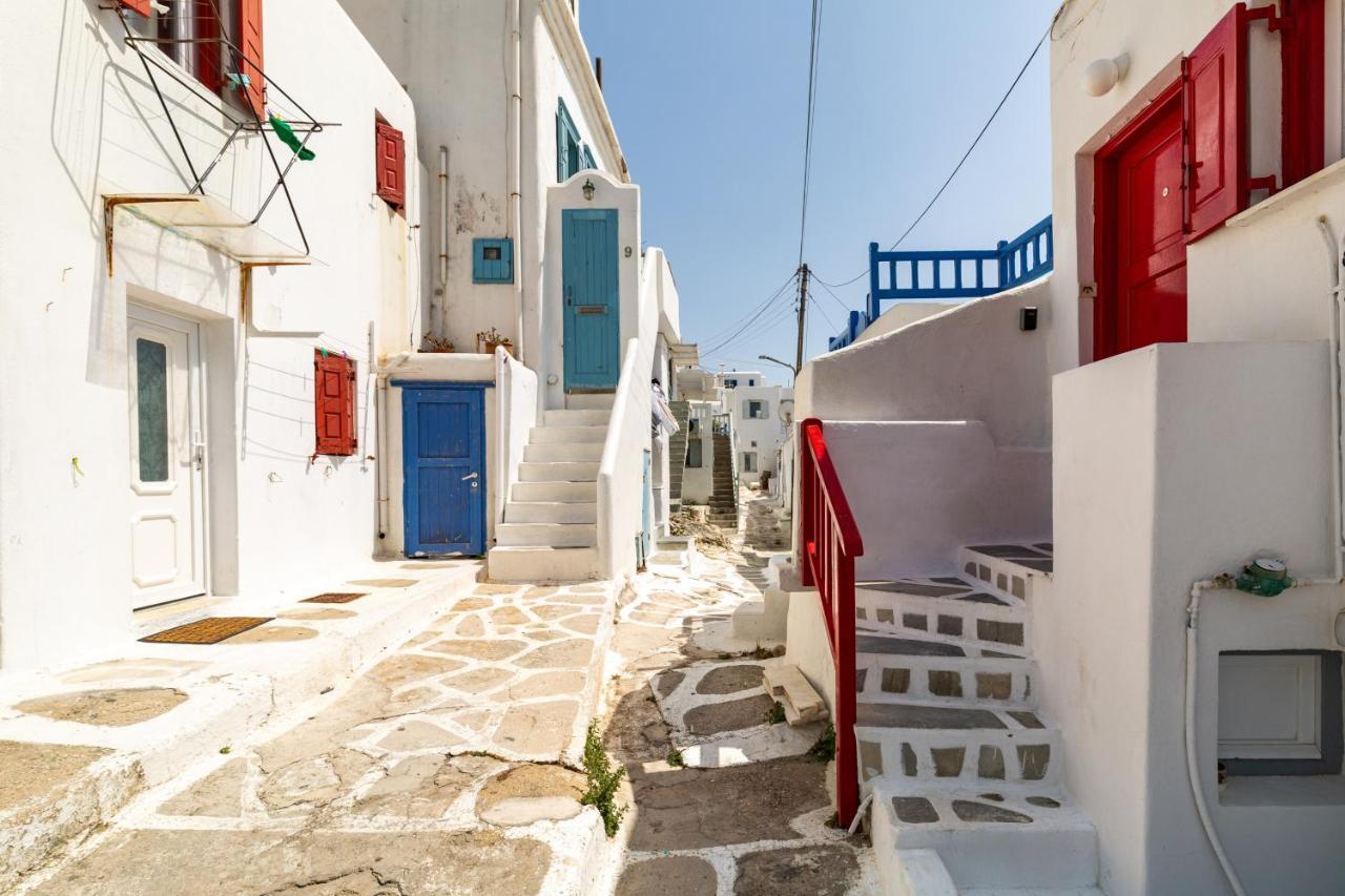 Elenitas Town House With Balcony And Sea View Apartment Mykonos Town Exterior photo